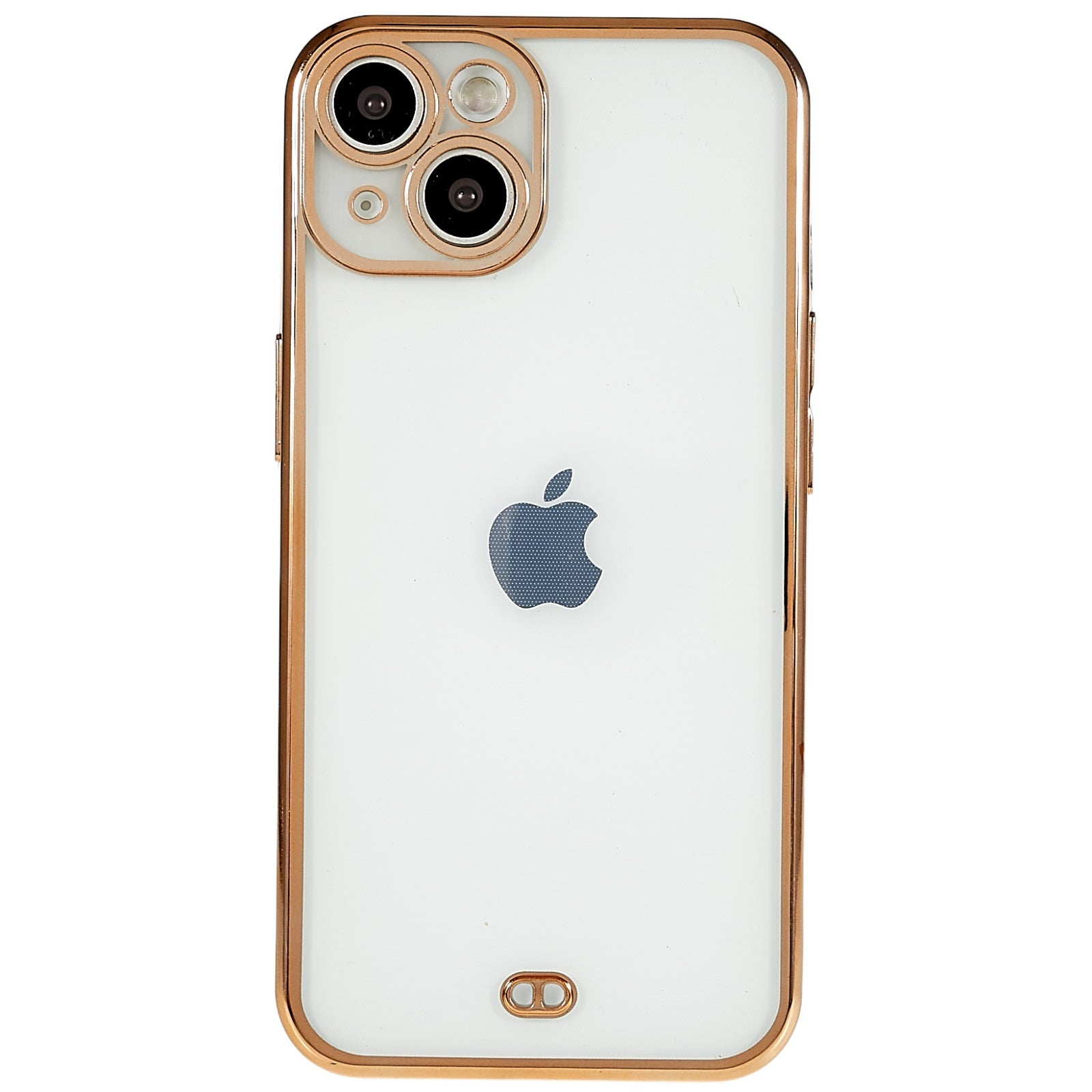 For iPhone 14 Clear Phone Case Electroplated Soft TPU Camera Protection Anti-Fall Phone Cover For iPhone 14 Clear Phone Case Electroplated Soft TPU Camera Protection Anti-Fall Phone Cover
